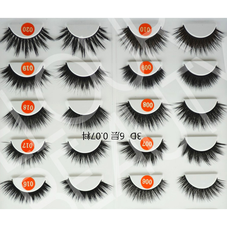 Soft 3D volume silk lash different kinds large quantity wholesale EA116